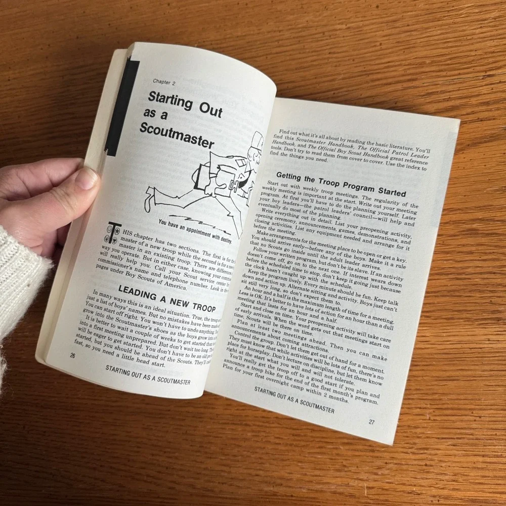 The Official Scout‎ Master Handbook Boy Scouts of America 7th Edition 1981